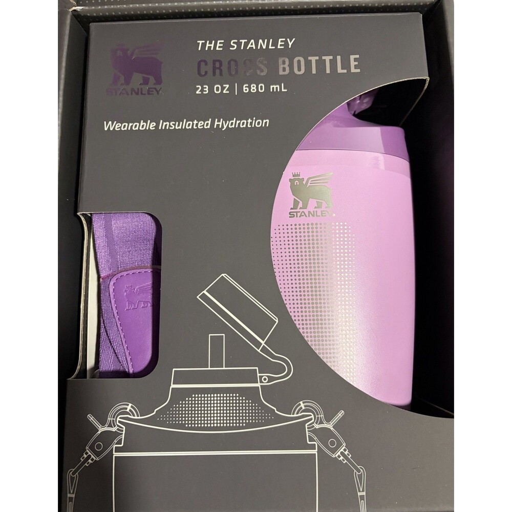Stanley Lilac Cross Bottle 23 oz. NIB A13
